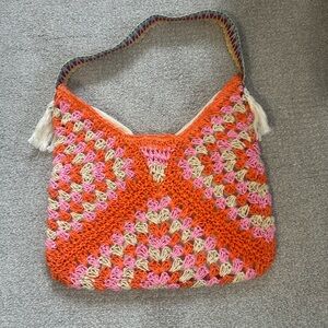 Colorful Crochet Women Bag